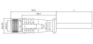 4 Pin M12 Cable