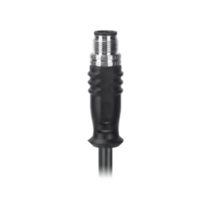 M12-A Cable to Pigtail, Sensor and Ethernet application, AC or DC,