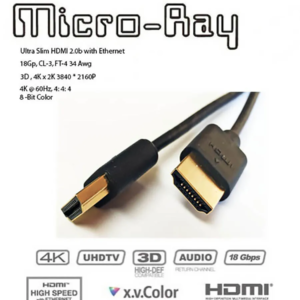 Slim HDMI Cables