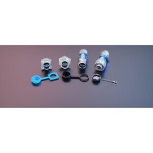 DH-24-C/USB3/016/PE-41-001, DH-24 USB 2.0/3.0 Plug (Cable Mount) Waterproof Connector