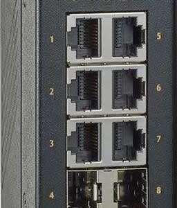 IDS-106GE Industrial Gigabit Ethernet Switches 8-port Compact DIN Rail Switches