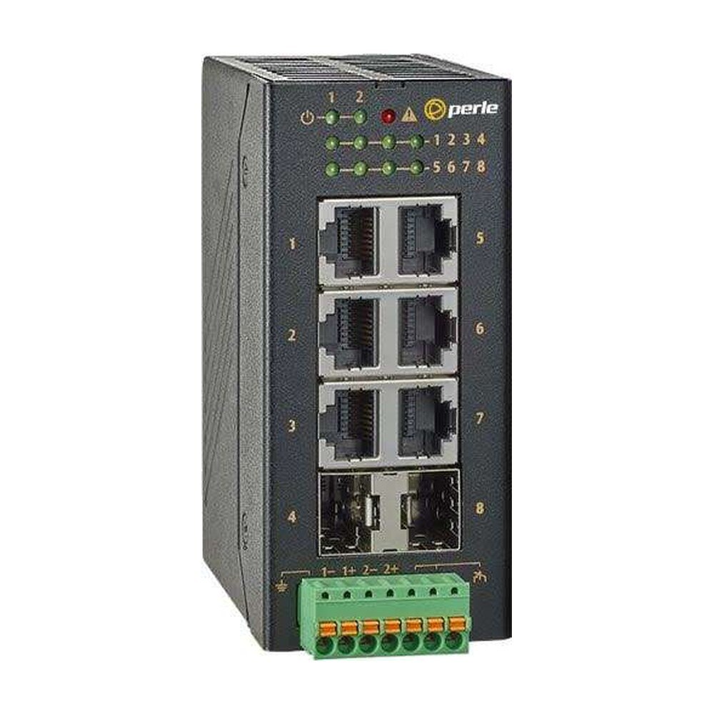 New IDS-106GE Industrial Gigabit Ethernet Switches 8-port Compact DIN Rail Switches