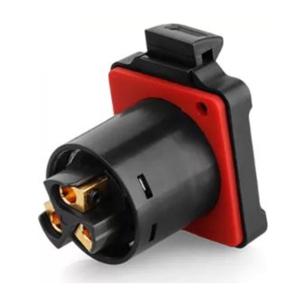 BD-24-J03SX-22-201, 3-Pin Plastic Female Panel Mount Waterproof Connector