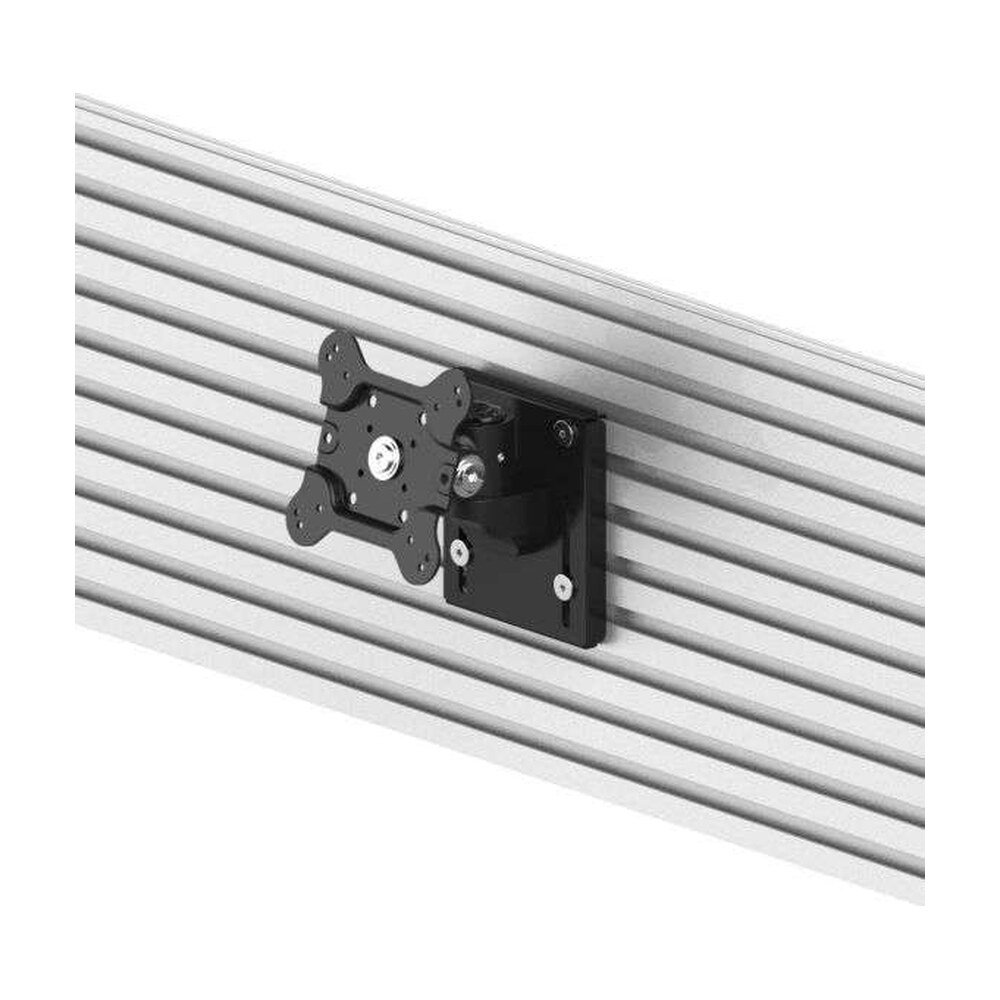 VESA Mount for Slatwall w/ Quick Release Short Arm Heavy Duty