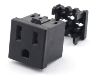 MR-C07110702, AMP-Style Power Socket Assembly, 125V AC