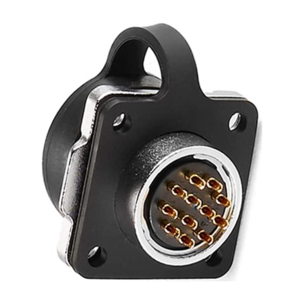 DH-20-J12SX-03-401, 12-Pin Female Panel Mount Waterproof Connector