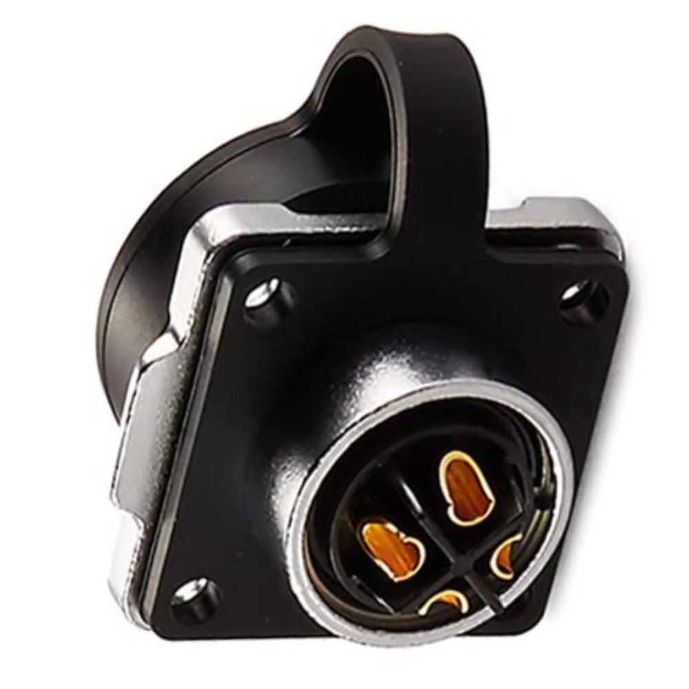 DH-20-J04SX-03-401, 4-Pin Female Panel Mount Waterproof Connector