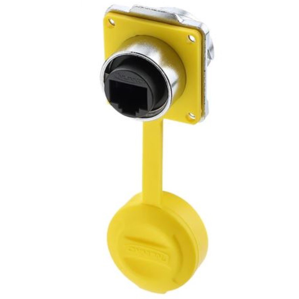 DH-24-J/RJ45/213/SX-43-401, DH-24 RJ45 Ethernet Socket (Panel Mount) Waterproof Connector