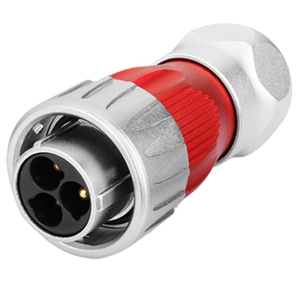DH-24-C03PE-03-001, 3-Pin Male Cable Mount Waterproof Connector