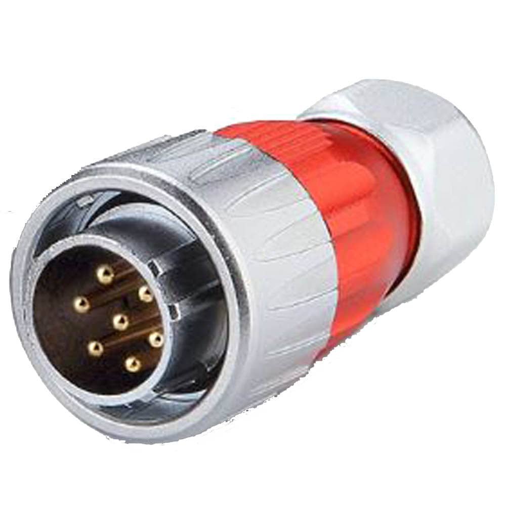 DH-20-C07PE-03-001, 7-Pin Male Cable Mount Waterproof Connector