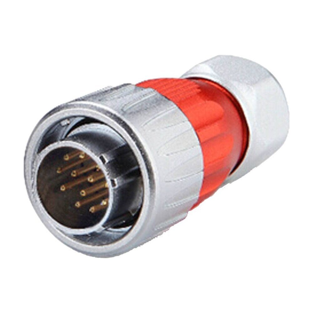 DH-20-C12PE-03-001, 12-Pin Male Cable Mount Waterproof Connector