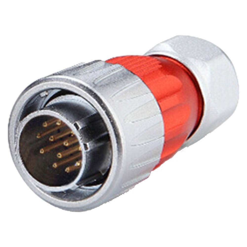 DH-20-C12PE-03-001, 12-Pin Male Cable Mount Waterproof Connector
