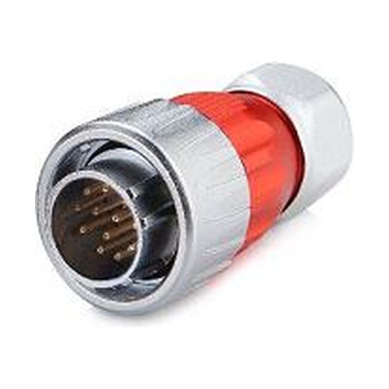 DH-20-C12PE-03-001, 12-Pin Male Cable Mount Waterproof Connector