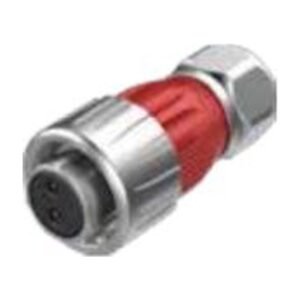 DH-20-J02PE-03-001, 2-Pin Female Cable Mount Waterproof Connector