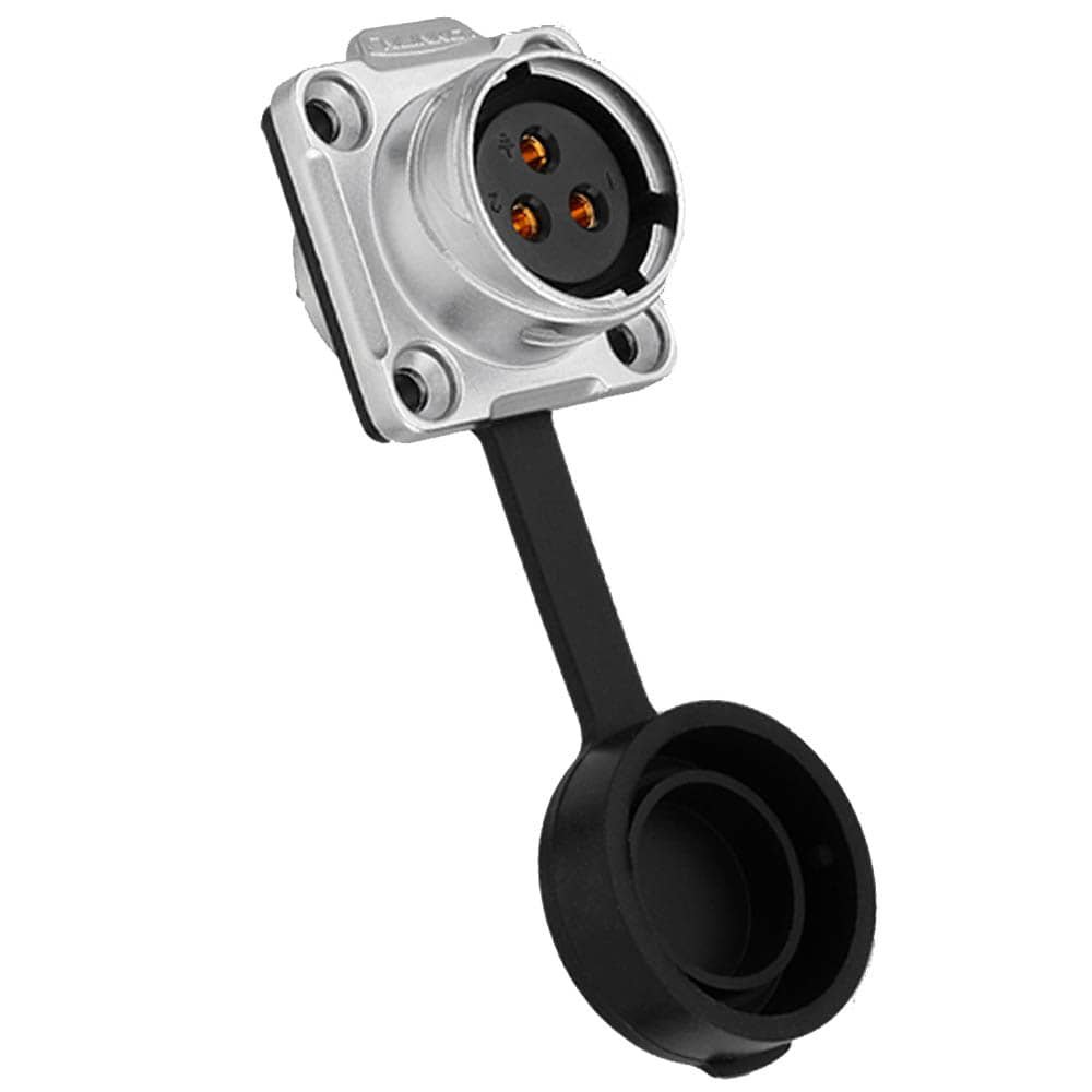 DH-20-J03SX-03-401, 3-Pin Female Panel Mount Waterproof Connector