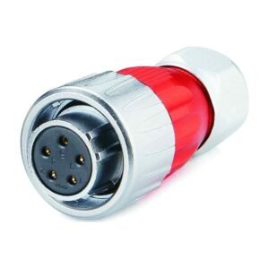 DH-20-J05PE-03-001, 5-Pin Female Cable Mount Waterproof Connector