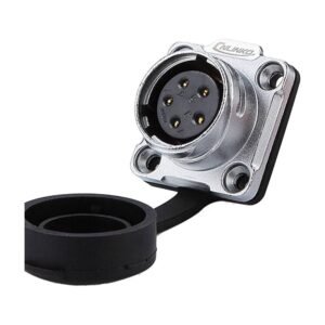 DH-20-J05SX-03-401, 5-Pin Female Panel Mount Waterproof Connector