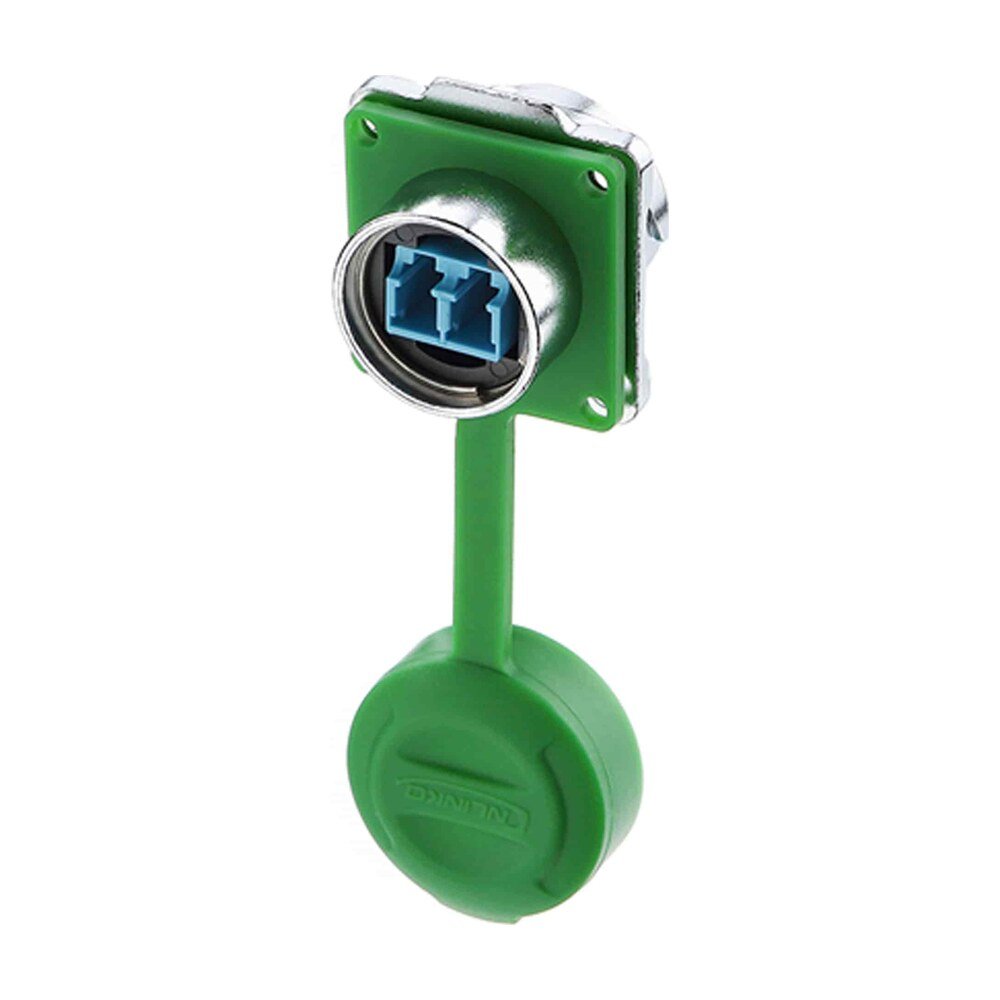 DH-24-J/LC/213/SX-43-401, DH-24 Fiber Optic (LC) Socket (Panel Mount) Waterproof Connector