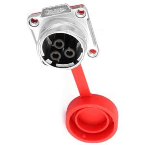 DH-24-J03SX-03-401, 3-Pin Female Panel Mount Waterproof Connector