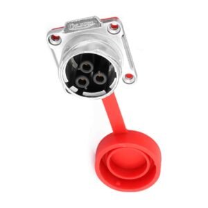 DH-24-J03SX-03-401, 3-Pin Female Panel Mount Waterproof Connector