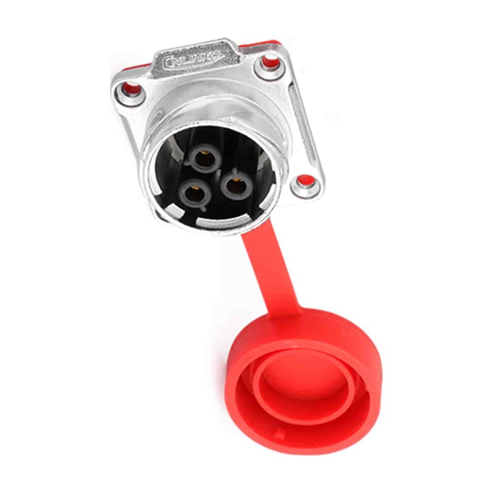 DH-24-J03SX-03-401, 3-Pin Female Panel Mount Waterproof Connector