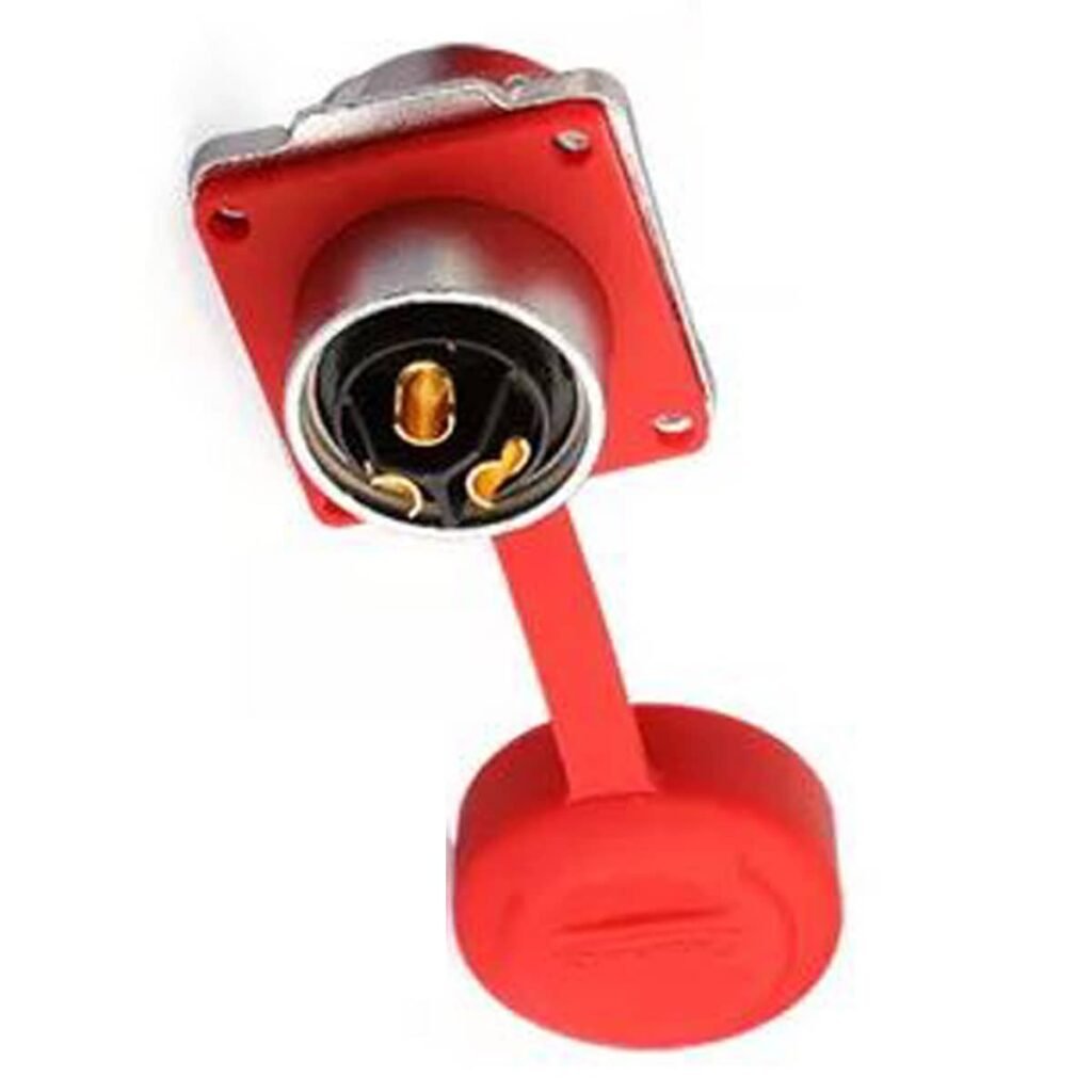 DH-24-J03SX-03-401, 3-Pin Female Panel Mount Waterproof Connector