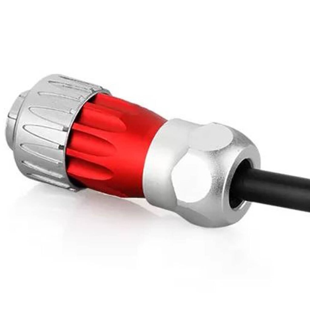 DH-24-C03PE-03-001, 3-Pin Male Cable Mount Waterproof Connector