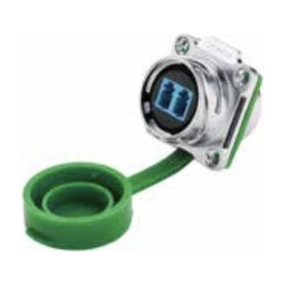 DH-24-J/LC/213/SX-43-401, DH-24 Fiber Optic (LC) Socket (Panel Mount) Waterproof Connector