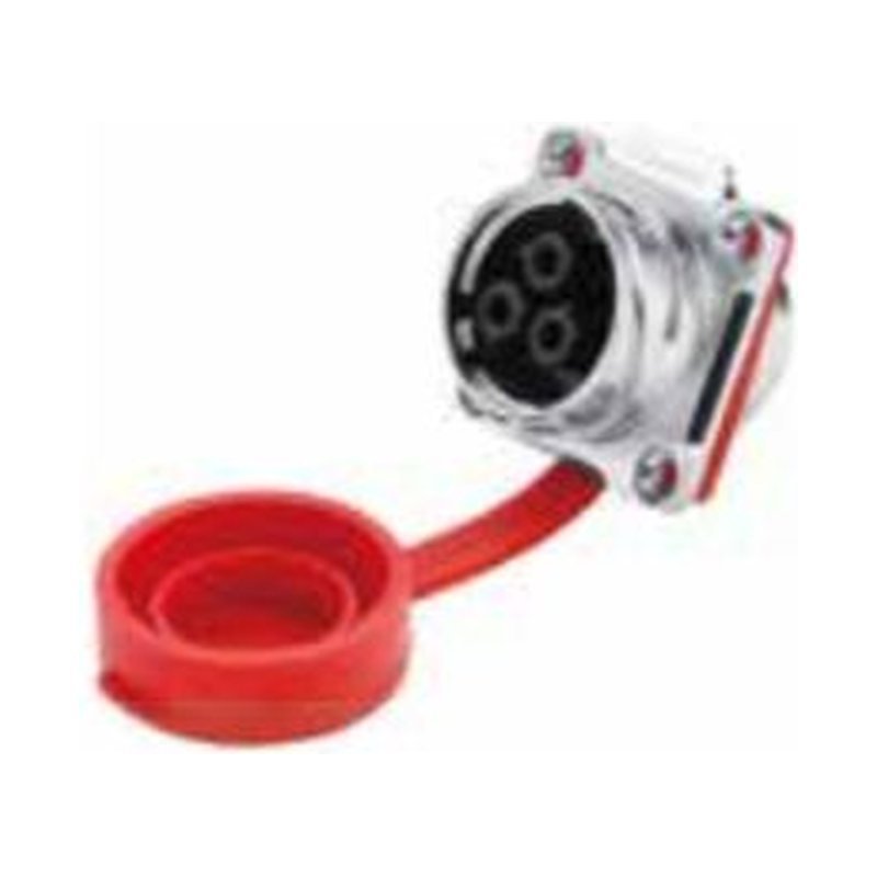 DH-24-J03SX-03-401, 3-Pin Female Panel Mount Waterproof Connector