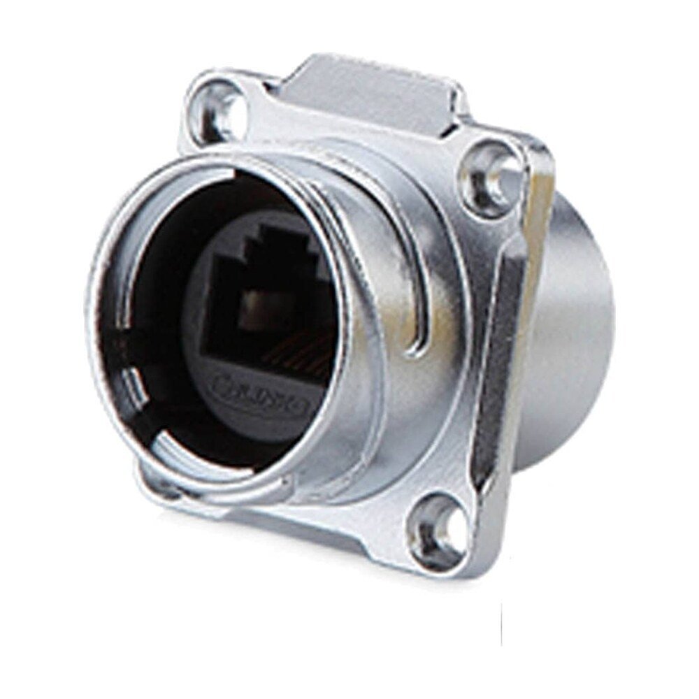 DH-24-J/RJ45/213/SX-43-401, DH-24 RJ45 Ethernet Socket (Panel Mount) Waterproof Connector