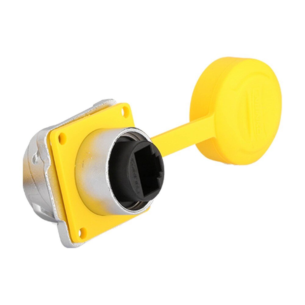 DH-24-J/RJ45/213/SX-43-401, DH-24 RJ45 Ethernet Socket (Panel Mount) Waterproof Connector
