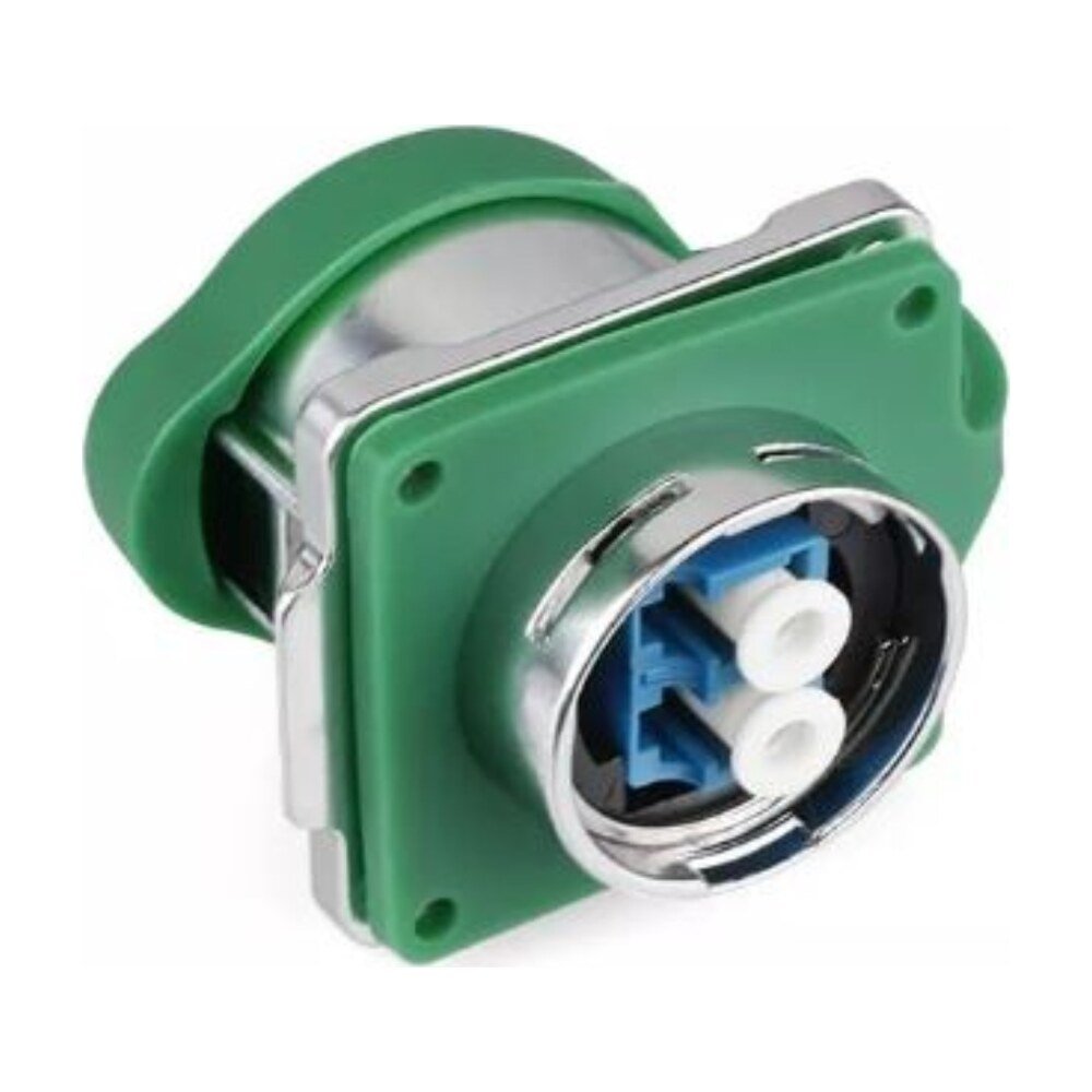 LP-24-J/LC/213/SX-43-401, LP-24 Fiber Optic Socket (Panel Mount) Waterproof Connector