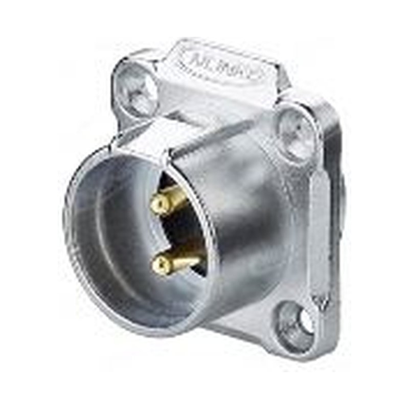 LP-20-C02SX-03-402, 2-Pin Male Panel Mount Waterproof Connector