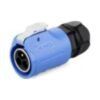 LP-20-C03PE-22-003, 3-Pin Male Cable Mount Waterproof Connector (Isolated Pin, Screw Wire)