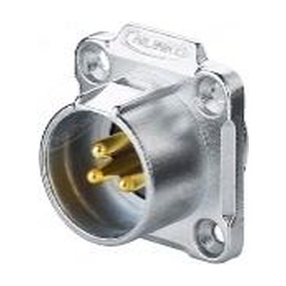 LP-20-C03SX-03-402, 3-Pin Male Panel Mount Waterproof Connector