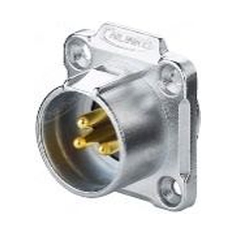 LP-20-C03SX-03-402, 3-Pin Male Panel Mount Waterproof Connector