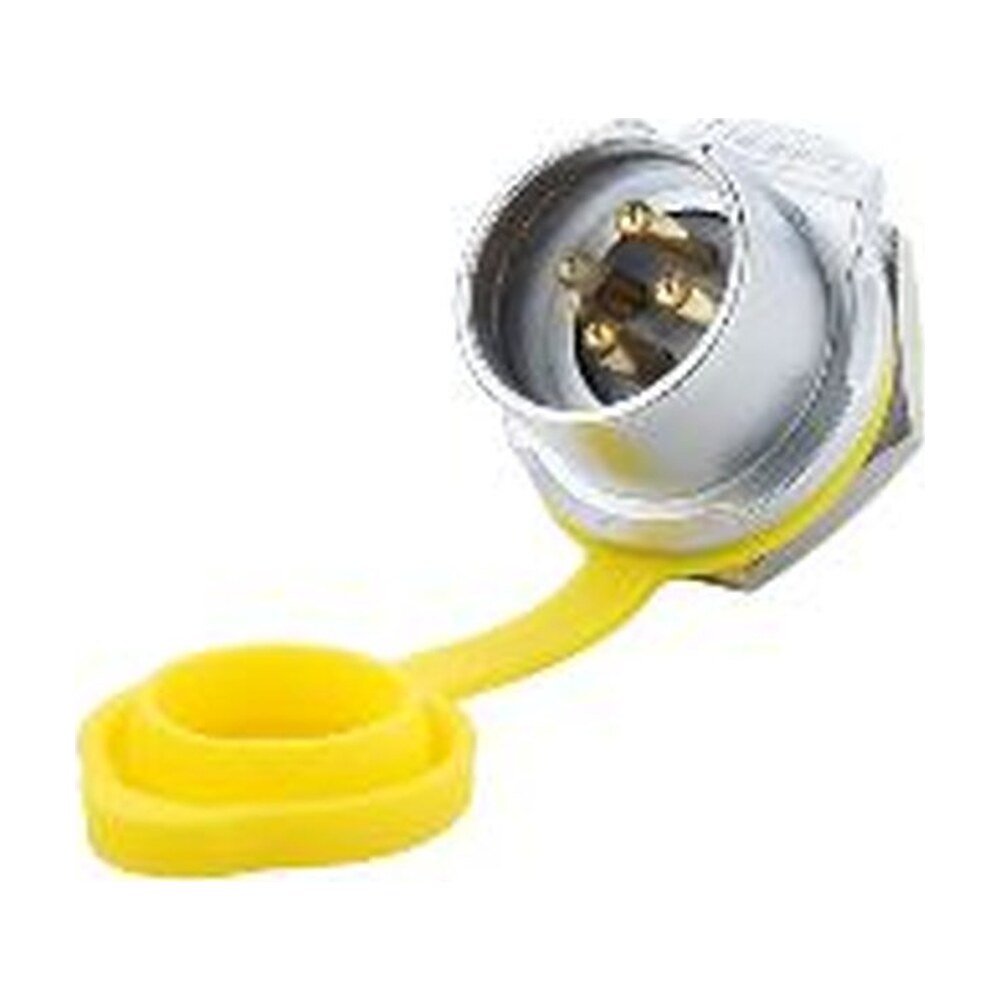 LP-20-C04SX-03-102, 4-Pin Male Panel Mount Waterproof Connector