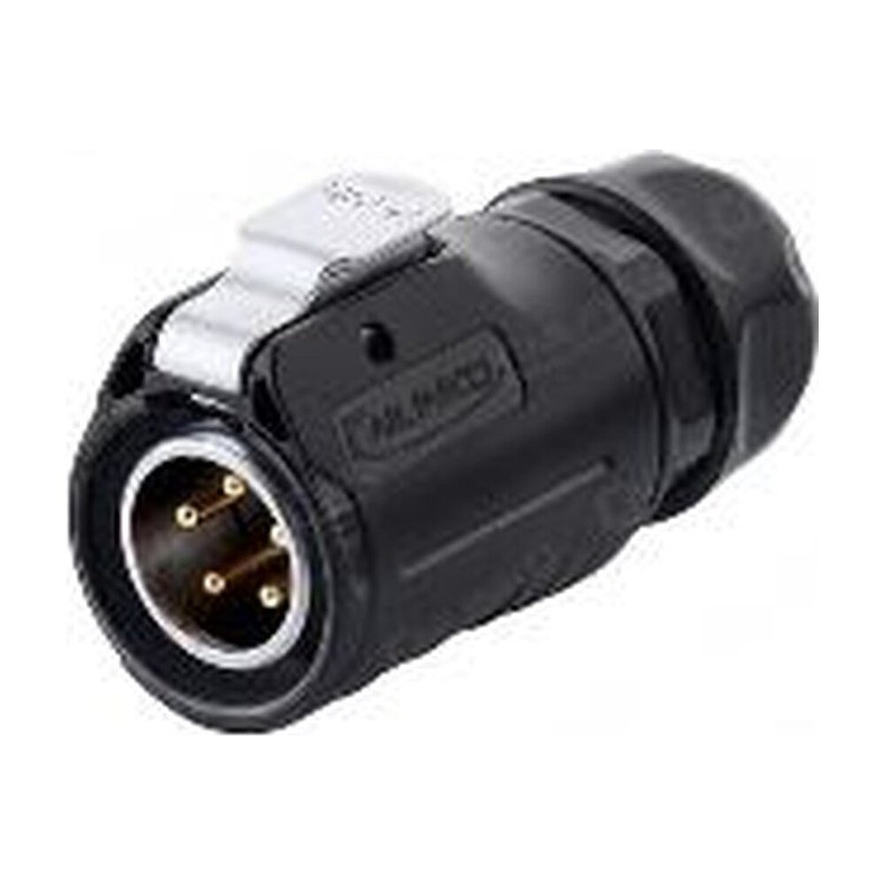 LP-20-C05PE-01-022, 5-Pin Male Cable Mount Waterproof Connector