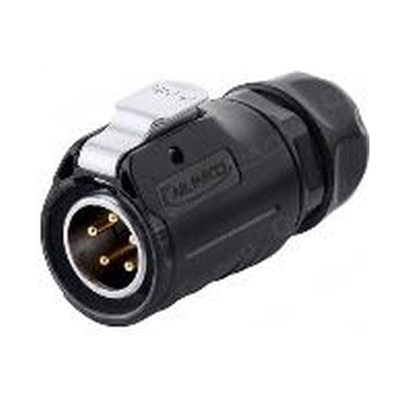 LP-20-C05PE-01-022, 5-Pin Male Cable Mount Waterproof Connector