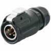 LP-20-C05PE-01-022, 5-Pin Male Cable Mount Waterproof Connector