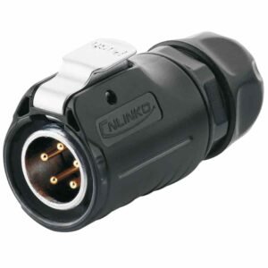 LP-20-C05PE-01-022, 5-Pin Male Cable Mount Waterproof Connector