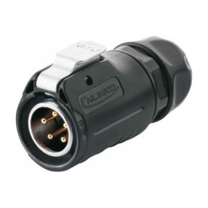 LP-20-C05PE-01-022, 5-Pin Male Cable Mount Waterproof Connector