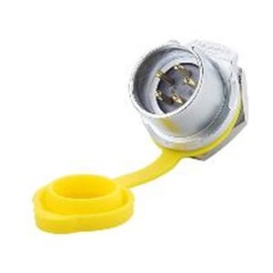 LP-20-C05SX-03-102, 5-Pin Male Panel Mount Waterproof Connector