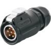 LP-20-C07PE-01-022, 7-Pin Male Cable Mount Waterproof Connector