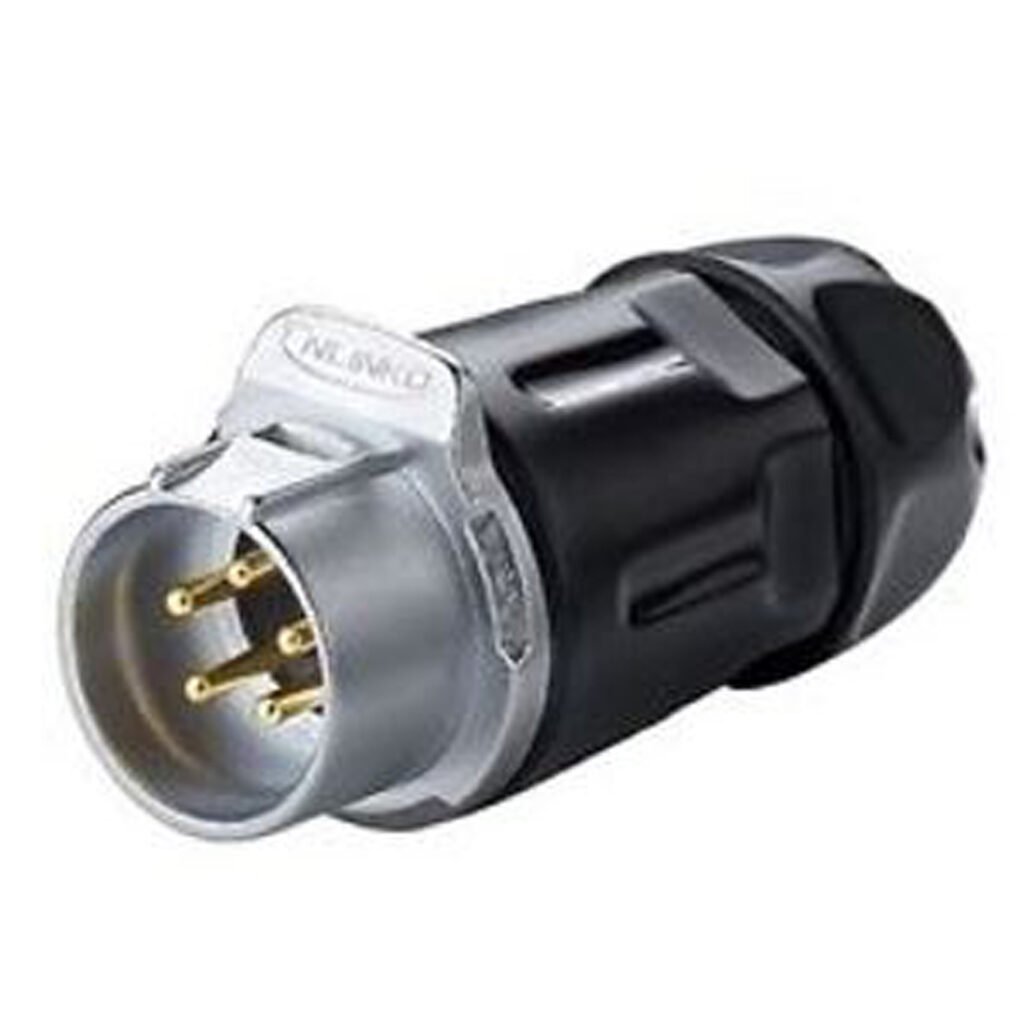 LP-20-C07PP-01-001, 7-Pin Male Push-Pull Cable Coupler Waterproof Connector