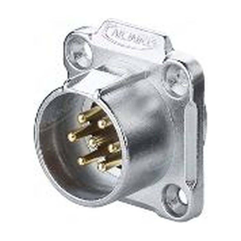LP-20-C07SX-03-402, 7-Pin Male Panel Mount Waterproof Connector