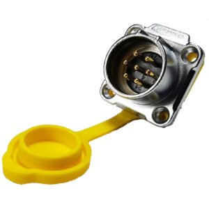 LP-20-C07SX-03-402, 7-Pin Male Panel Mount Waterproof Connector