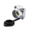 LP-20-C09SX-03-102, 9-Pin Male Panel Mount Waterproof Connector