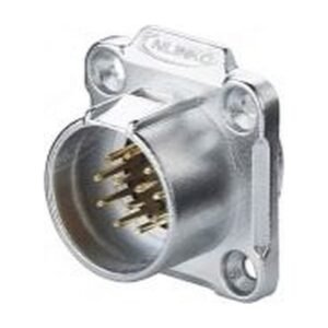 LP-20-C12SX-03-402, 12-Pin Male Panel Mount Waterproof Connector