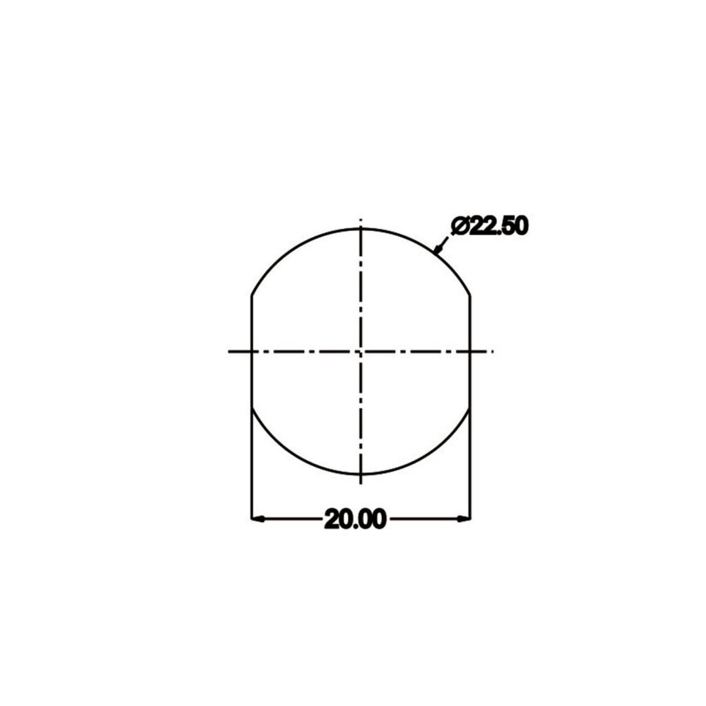 LP-20-J04SX-03-101, 4-Pin Female Panel Mount Waterproof Connector